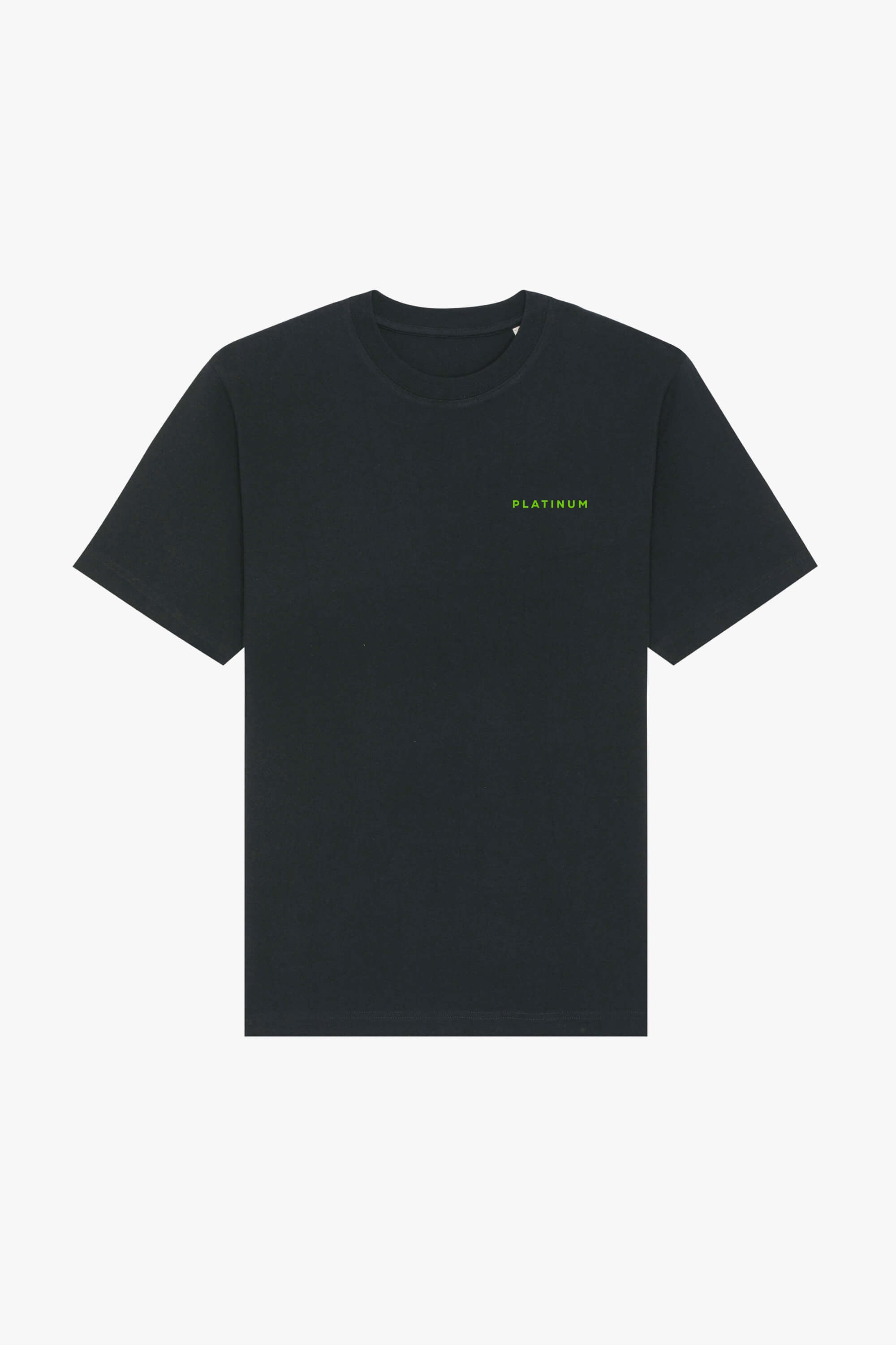 Oversized T-Shirt Platinum Distort Green - Black