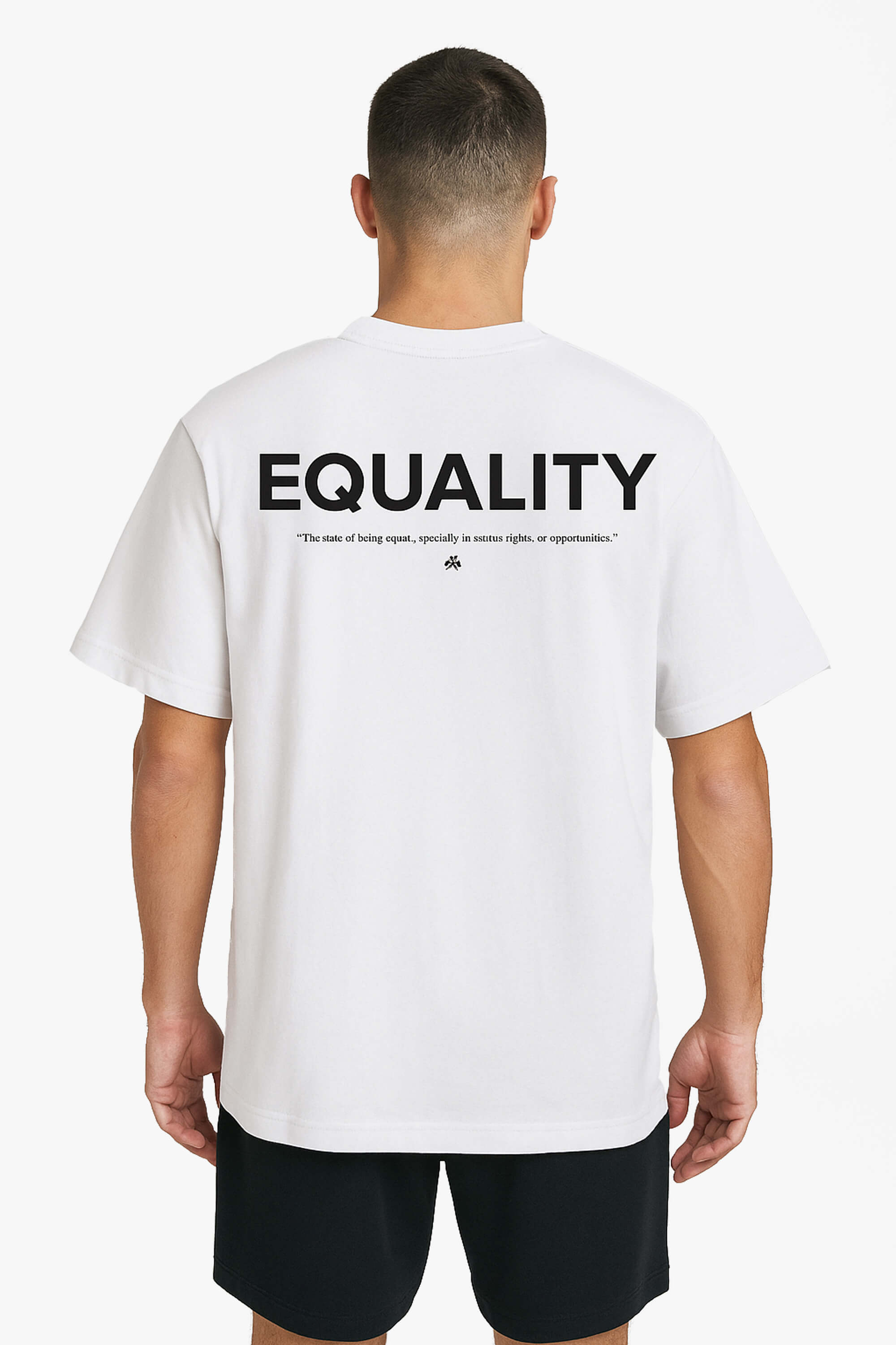 Oversized T-Shirt Equality - White