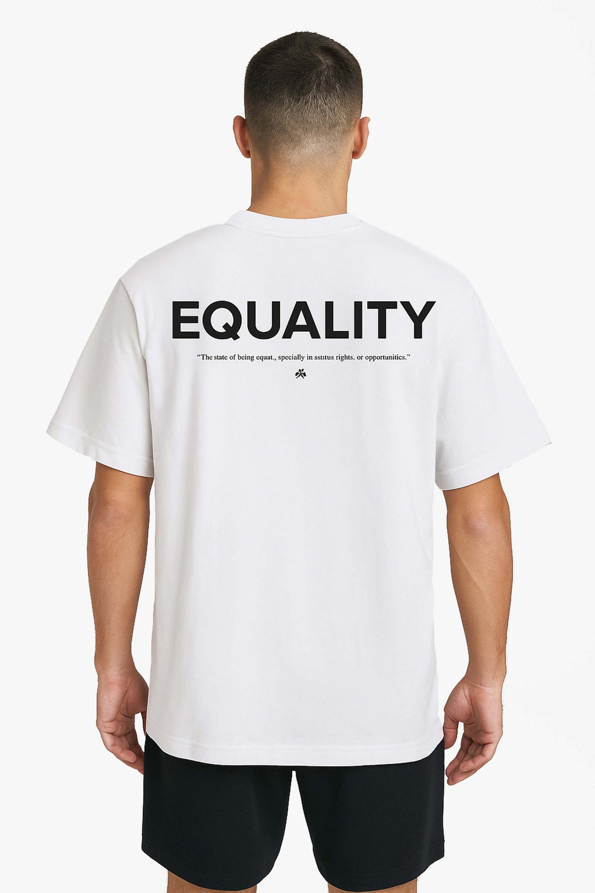 Oversized T-Shirt Equality - White